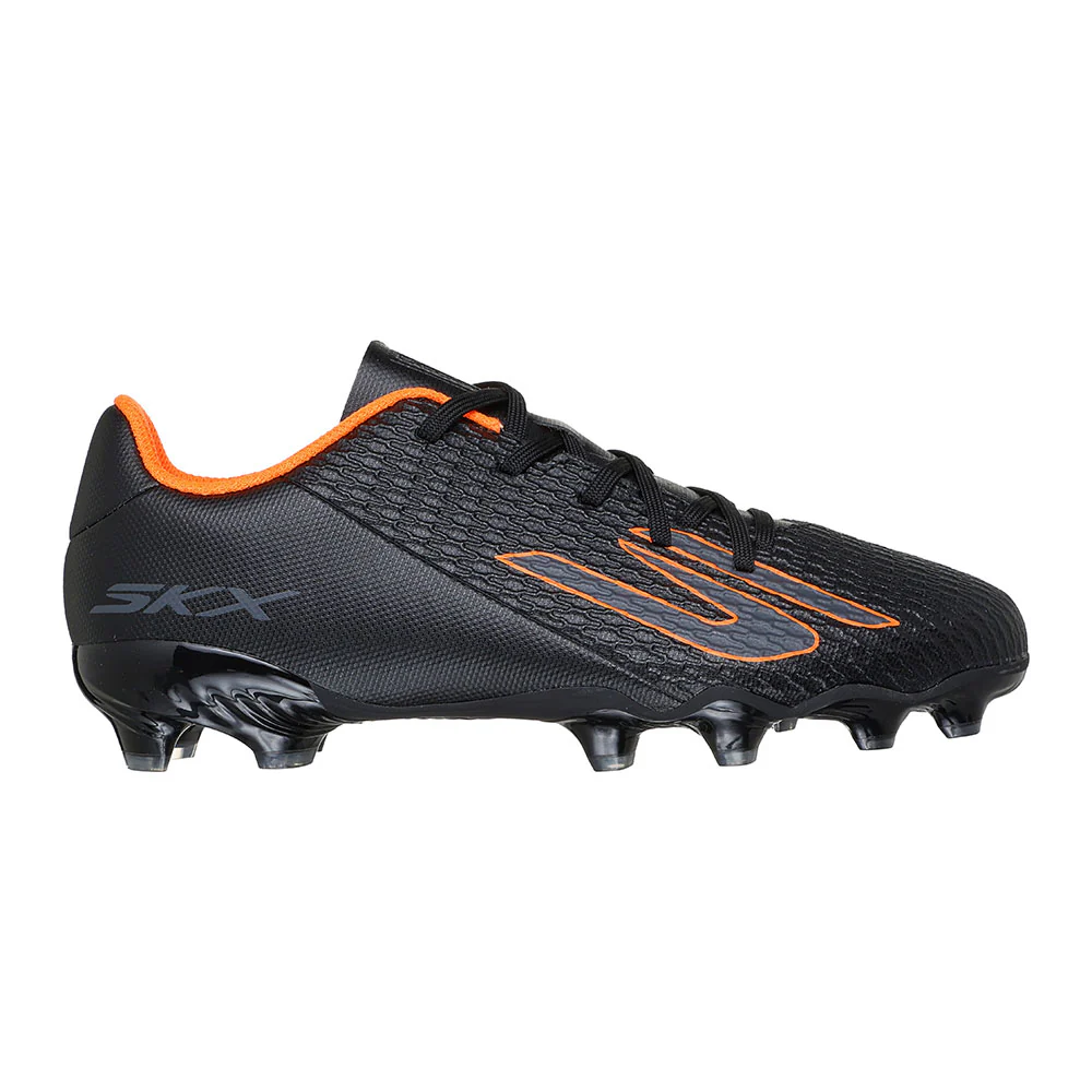 SKECHERS Razor 1.5 Jr Youth FG Boys Football Shoes - Black - US 1