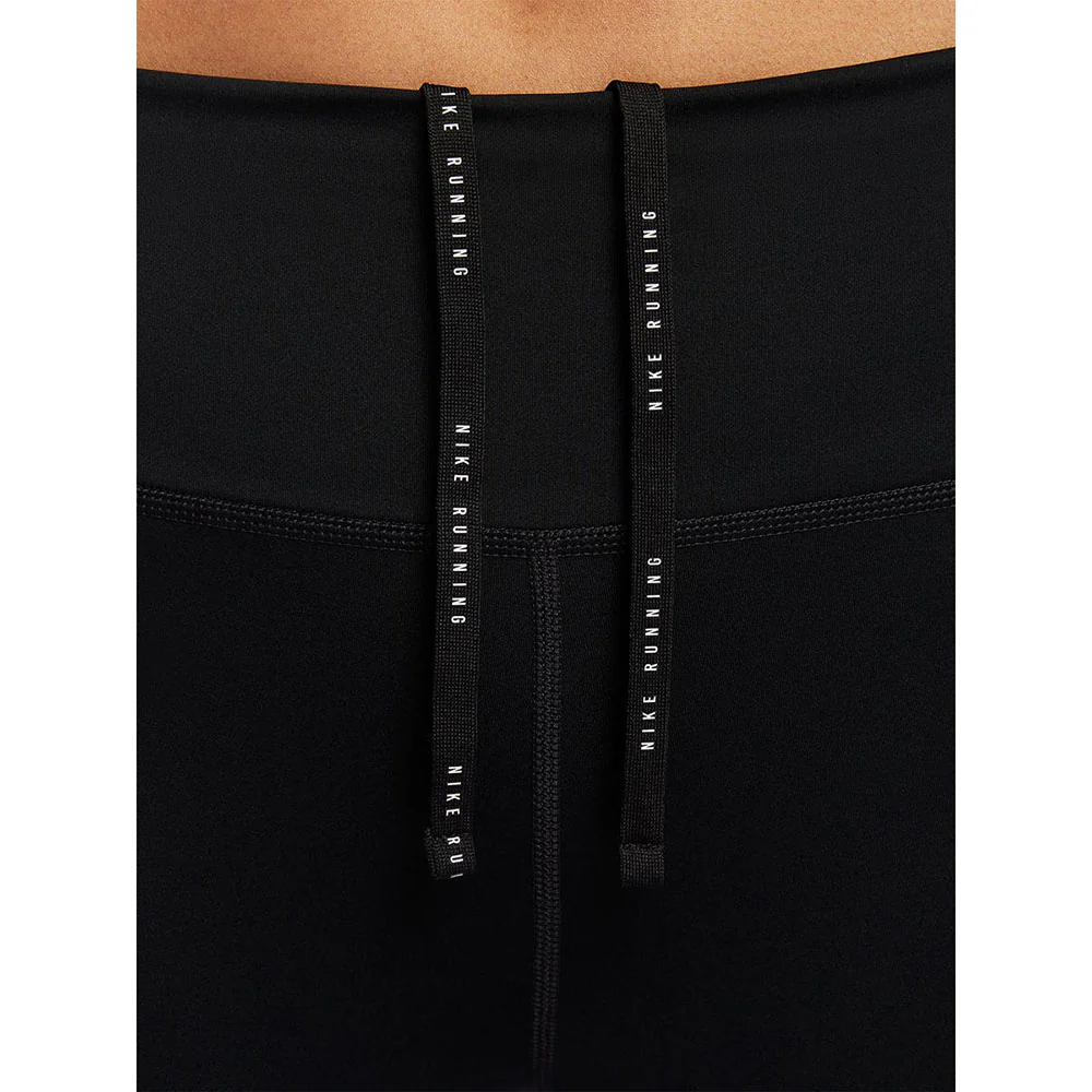 NIKE Swift High-Waisted 7/8 Women's Running Leggings - Black - L (US SIZE)