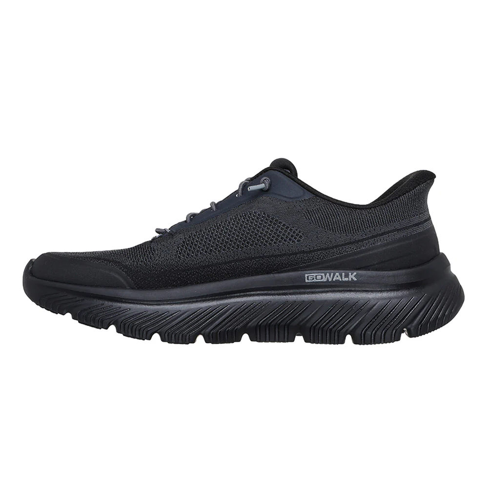 Skechers Hands Free Slip-ins®: Go WALK® Max Cushioning® — цвет черный, размер US 10, Zoltar Men's Training Shoes