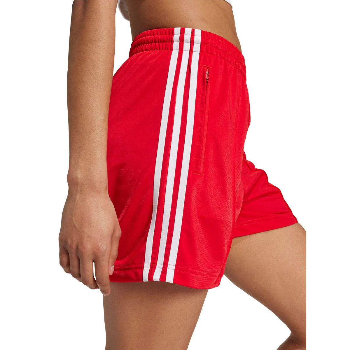 Женские повседневные шорты Adidas Originals Firebird — цвет красный, размер L (азиатский размер)