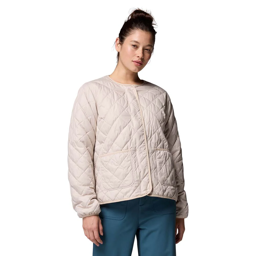 COLUMBIA Copper Crest™ Collarless Women's Jacket - Beige - 2XL (US SIZE)