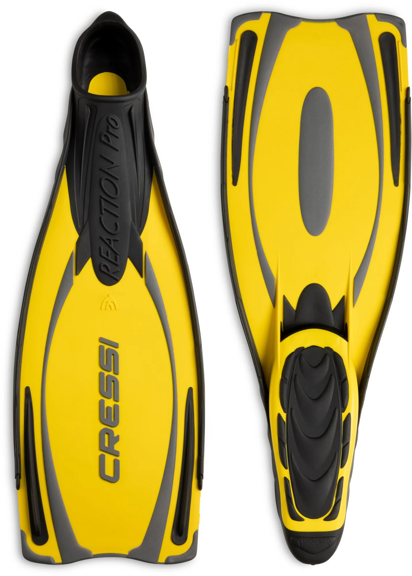CRESSI Reaction Pro Fins Yellow/Silver - Yellow - EU 36