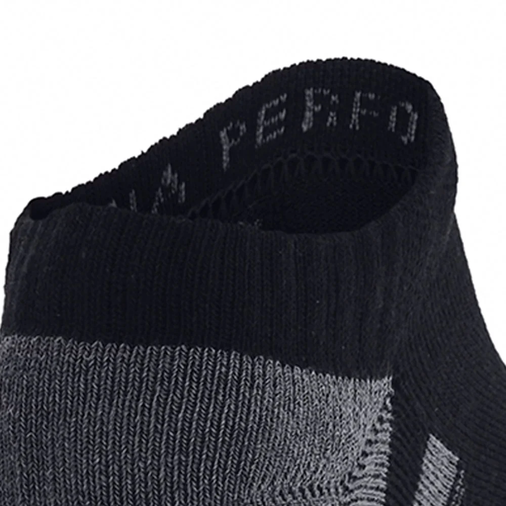 UNDER ARMOUR Performance Cotton No Show Unisex Socks (3 Pairs) - Black - L (US SIZE)