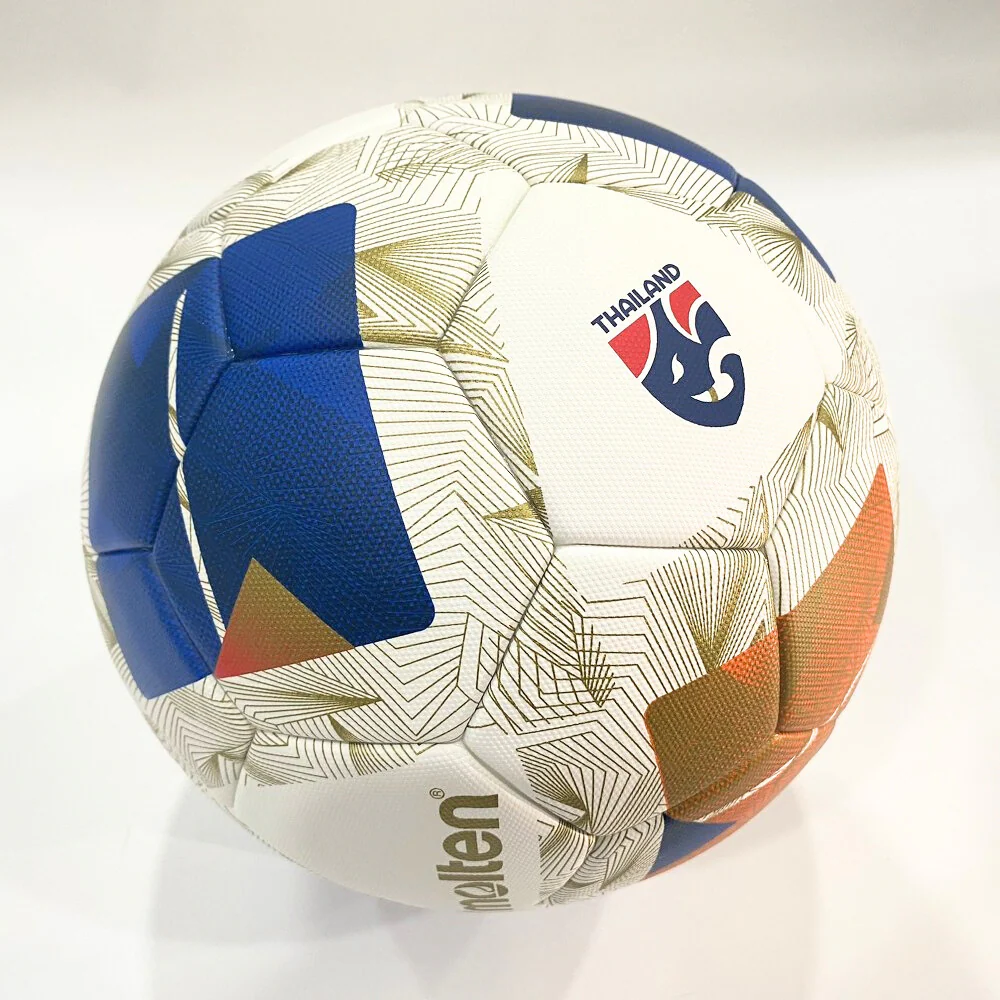 MOLTEN ฟุตบอล F5N5000-TH ลูกบอล หนัง PU ชนิดพิเศษ เบอร์5 รุ่นแข่งขัน คิงส์คัพ - Multi color - Football size 5