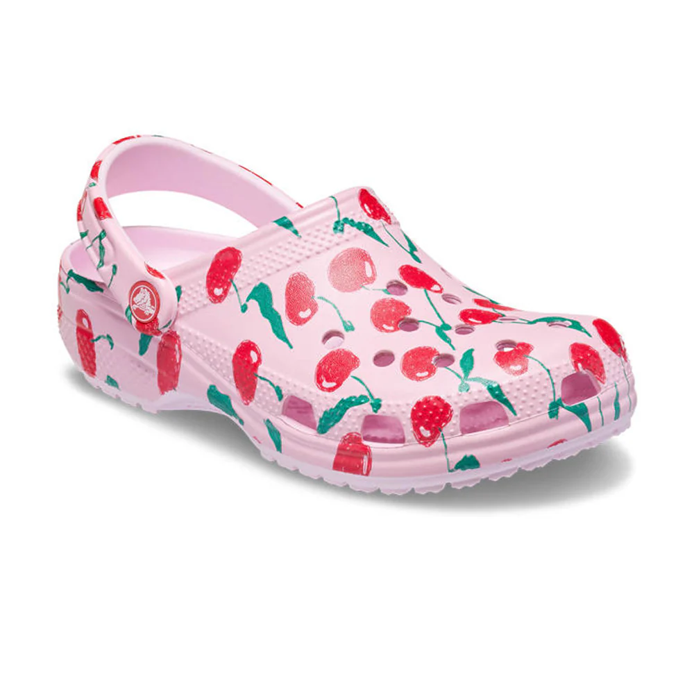Сабо унисекс Crocs Classic Fresh Fruits Clog — цвет розовый, Us M4/W6