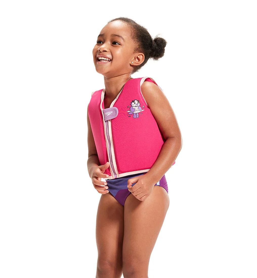 SPEEDO 8-1225214687 Kids Life Vest - Pink - 1-2 YEARS