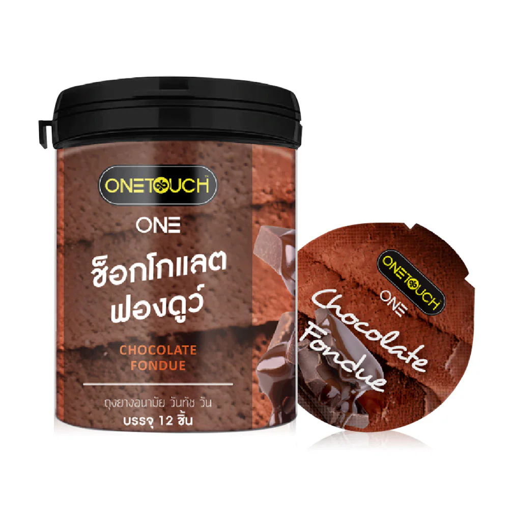Onetouch Chocolate Fondue Flavour 53mm [12pcs] — Chocolate 53mm