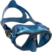 CRESSI Zeus Mask - Multi color - ONE SIZE - BLACK/FRAME BLACK