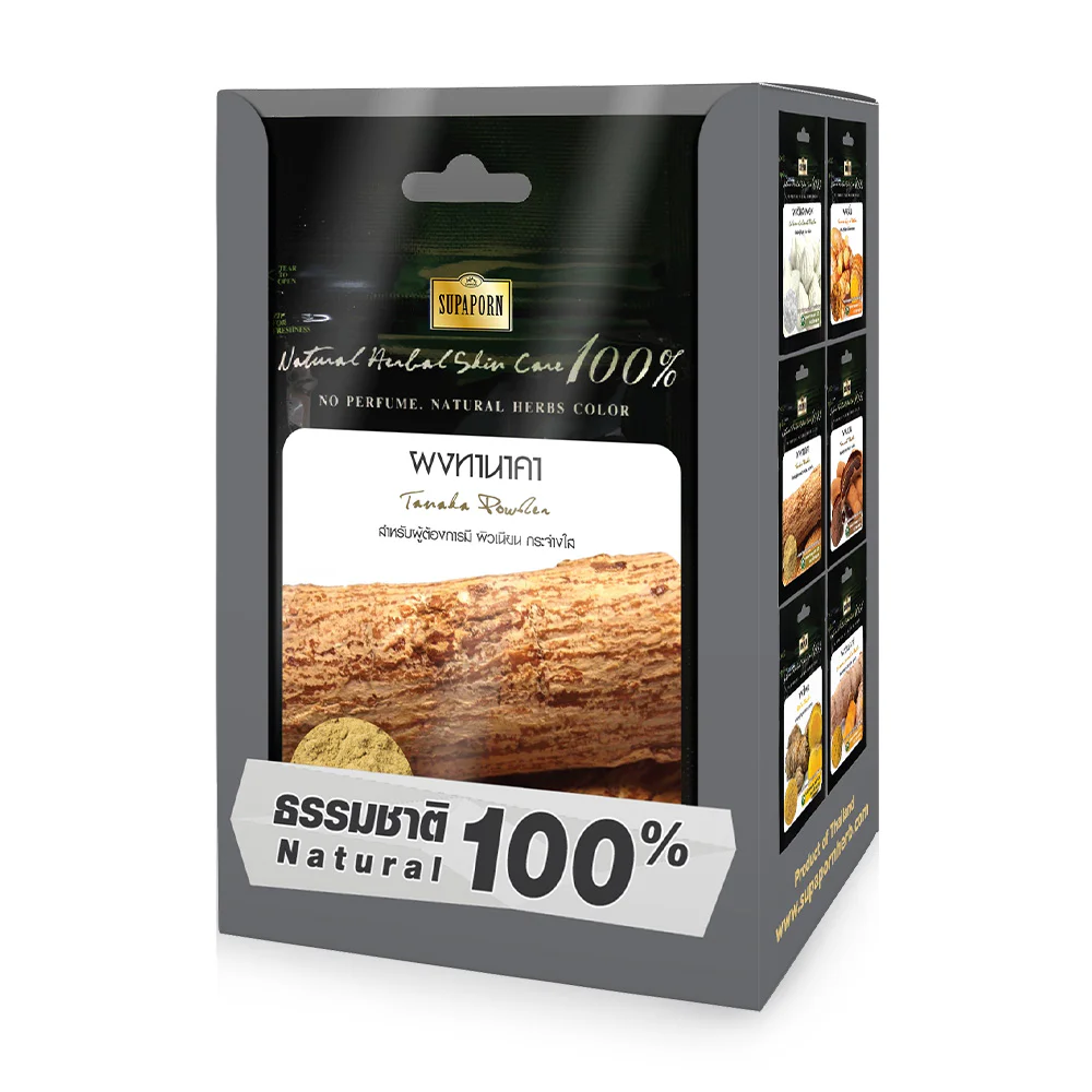 Supaporn Herb Tanaka Powder [20g x 6pcs]