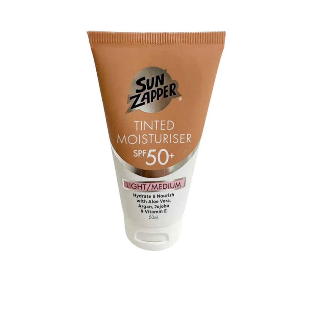 SUN ZAPPER Light/Medium SPF 50+ Tinted Moisturiser - Multi Color - ONE SIZE