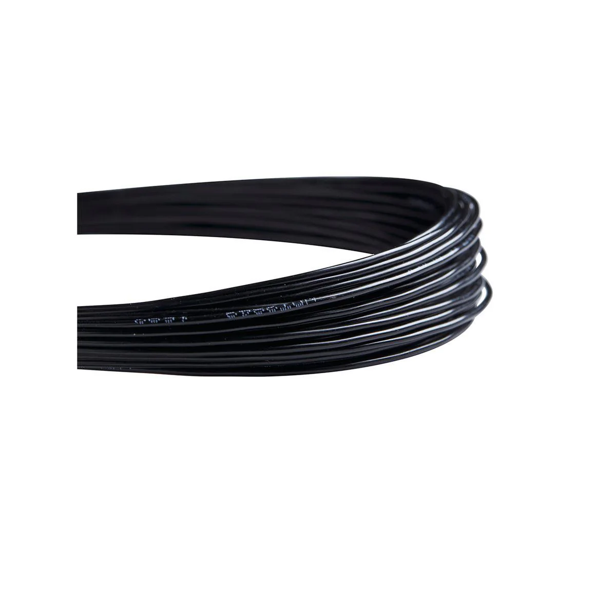 WILSON NXT 16 Tennis String - Black - ONE SIZE