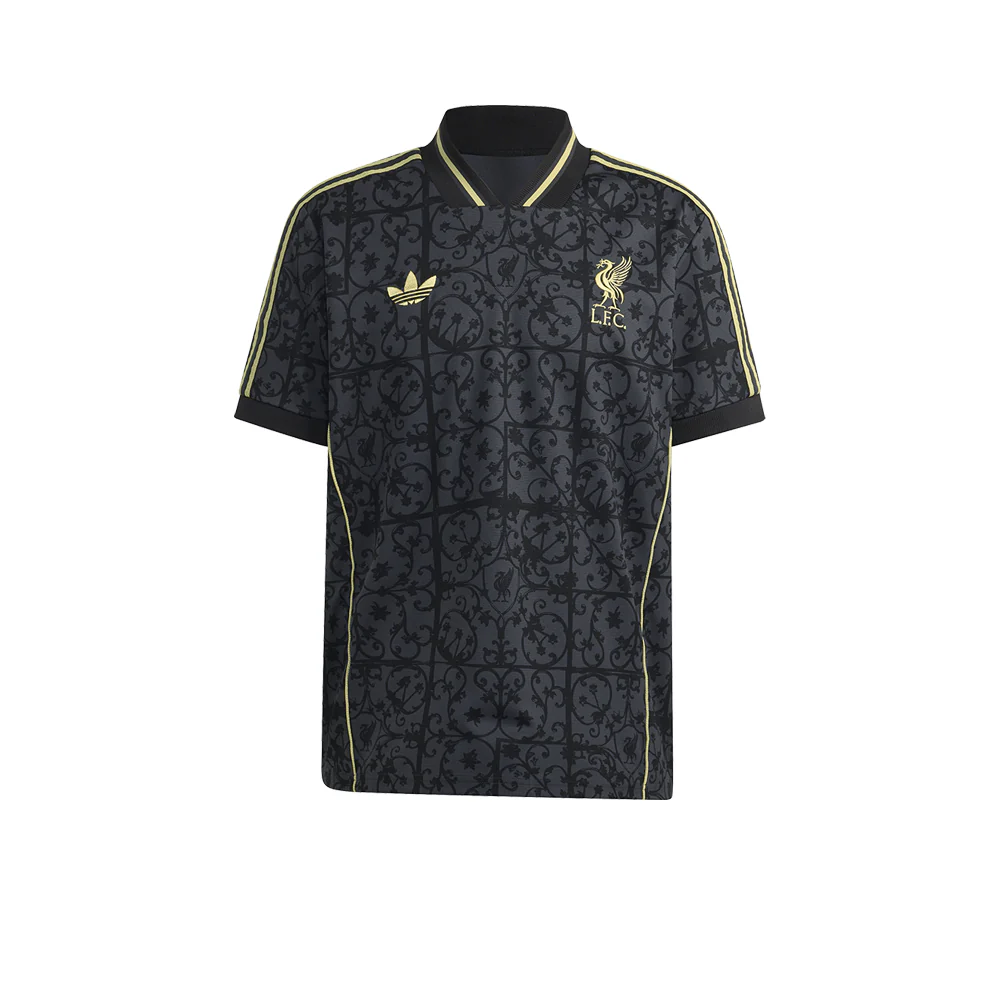 ADIDAS Liverpool FC LFSTLR Men's Football Jersey - Black - 2XL (UK SIZE)