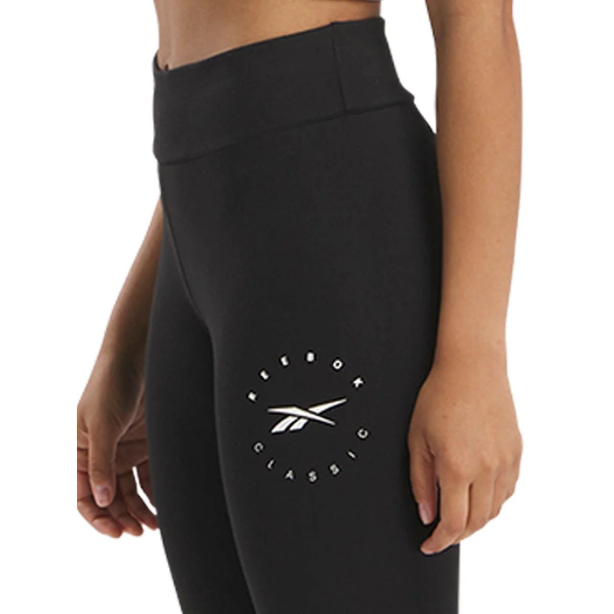 REEBOK Identity Cotton Women's Training Pants - Black - 2XS (US SIZE)