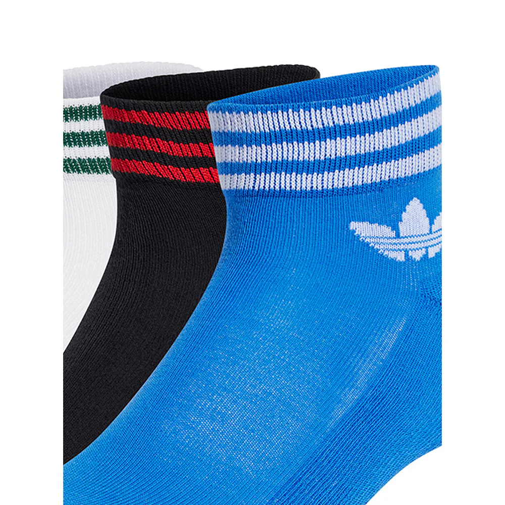 ADIDAS ORIGINALS Island Club Trefoil Ankle Unisex Socks (3 Pairs)