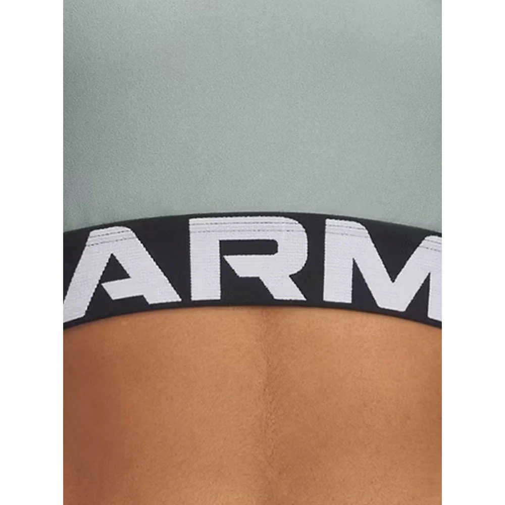 UNDER ARMOUR HeatGear® Rib ¼ Zip Long Sleeve Women's Compression - Green - L (US SIZE)