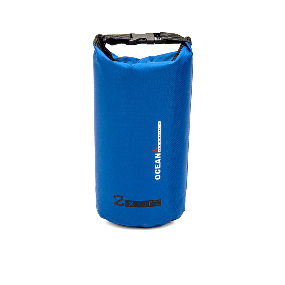 OCEANDYNAMIC Dry Bag 2L X-Lite Unisex Waterproof Bag - Blue - 2 LITRES