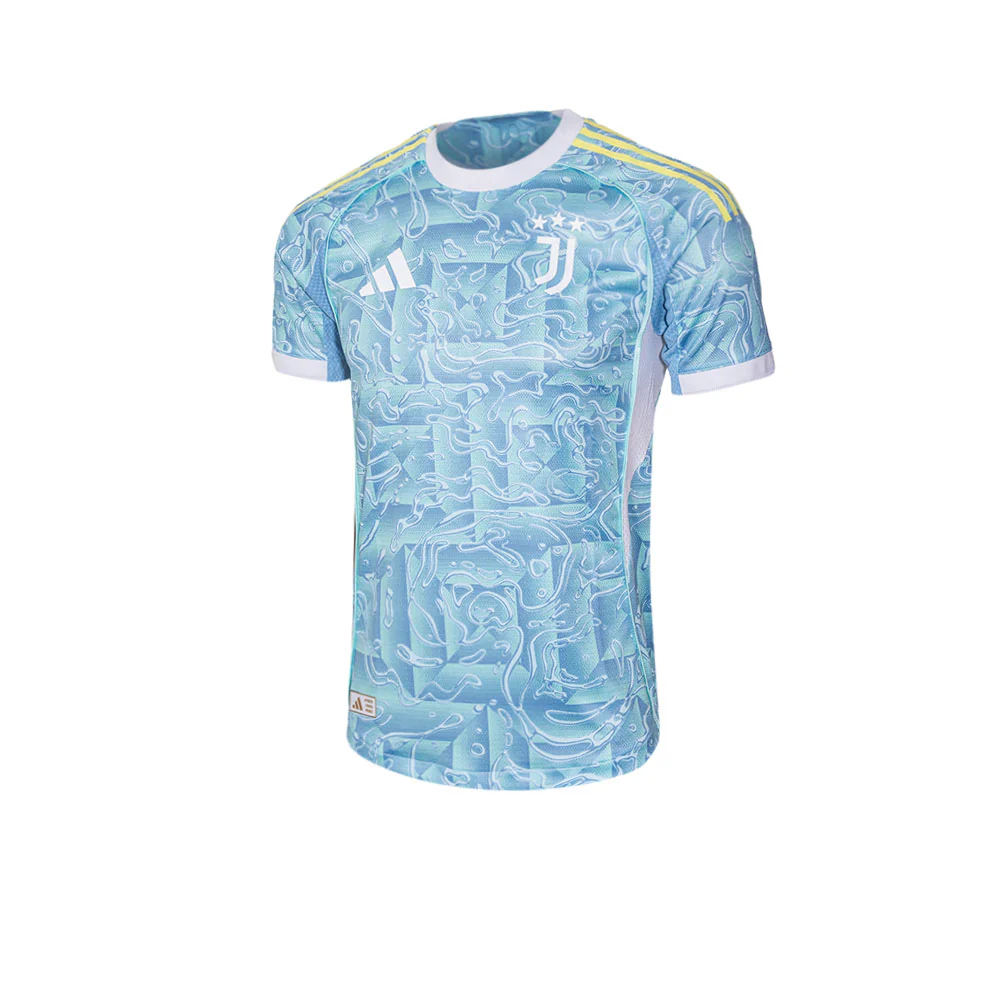 ADIDAS Men's Juventus Away Authentic 2025/26 Jersey - Blue - L (UK SIZE)