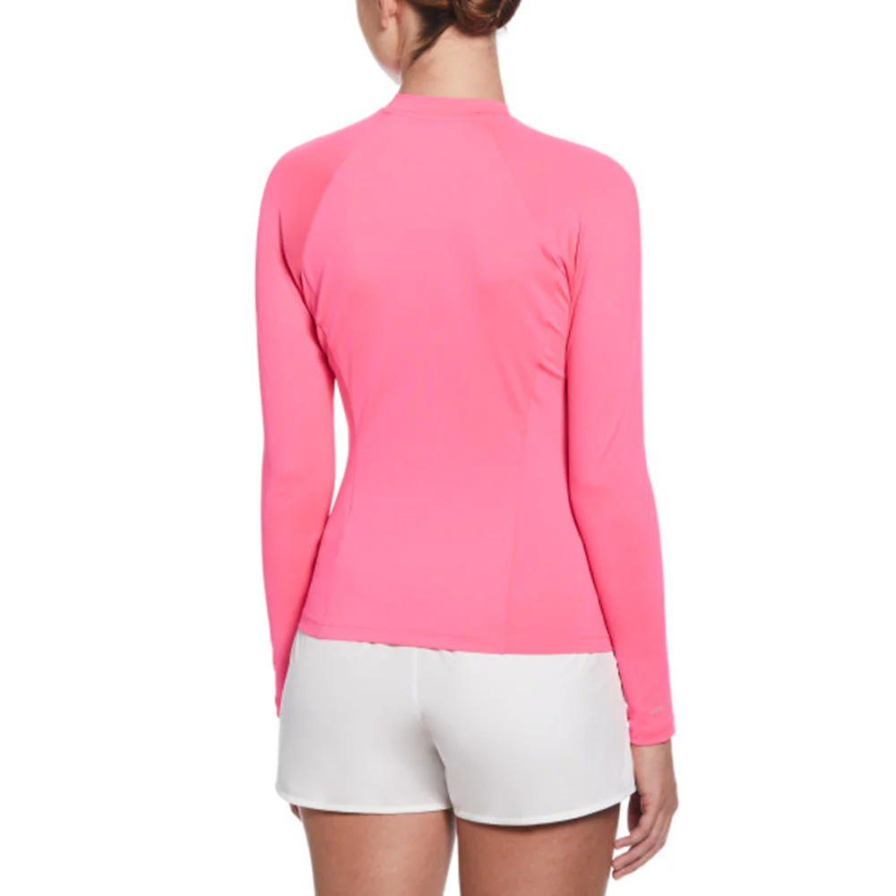 NIKE Essential Long-Sleeve Zip Women's Rashguard