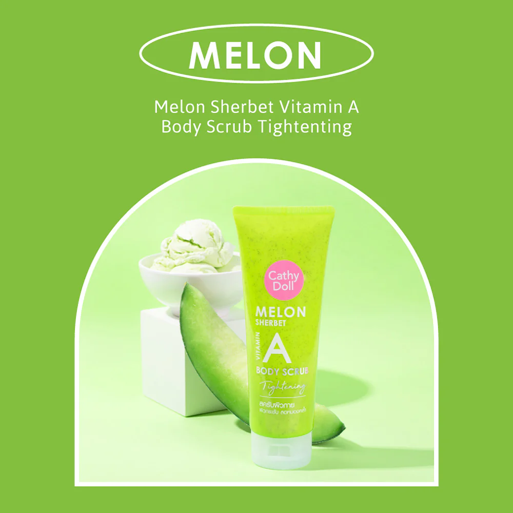Скраб для тела Cathy Doll Melon Sherbet Vitamin A Tightening 320 г