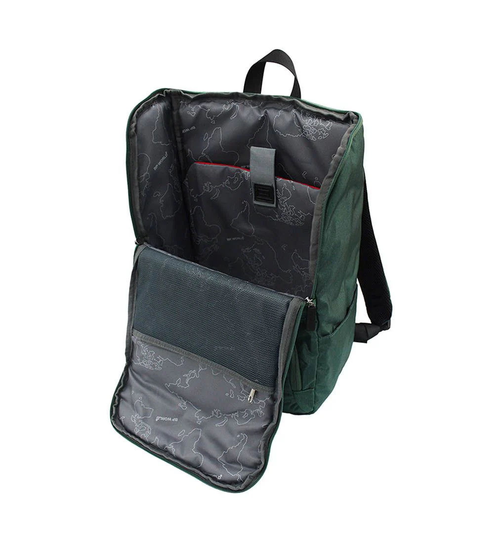 Рюкзак унисекс Bp World PN57025 — цвет зеленый, размер единый размер