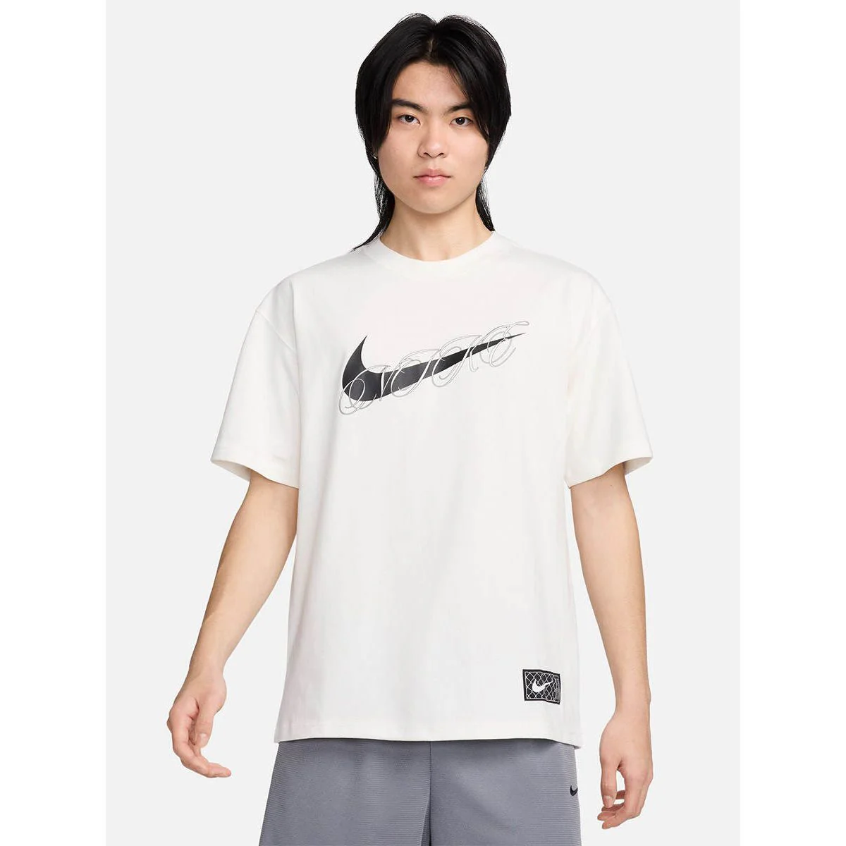 Мужская футболка Nike Max90 Basketball — цвет белый, размер 2XL (азиатский размер)