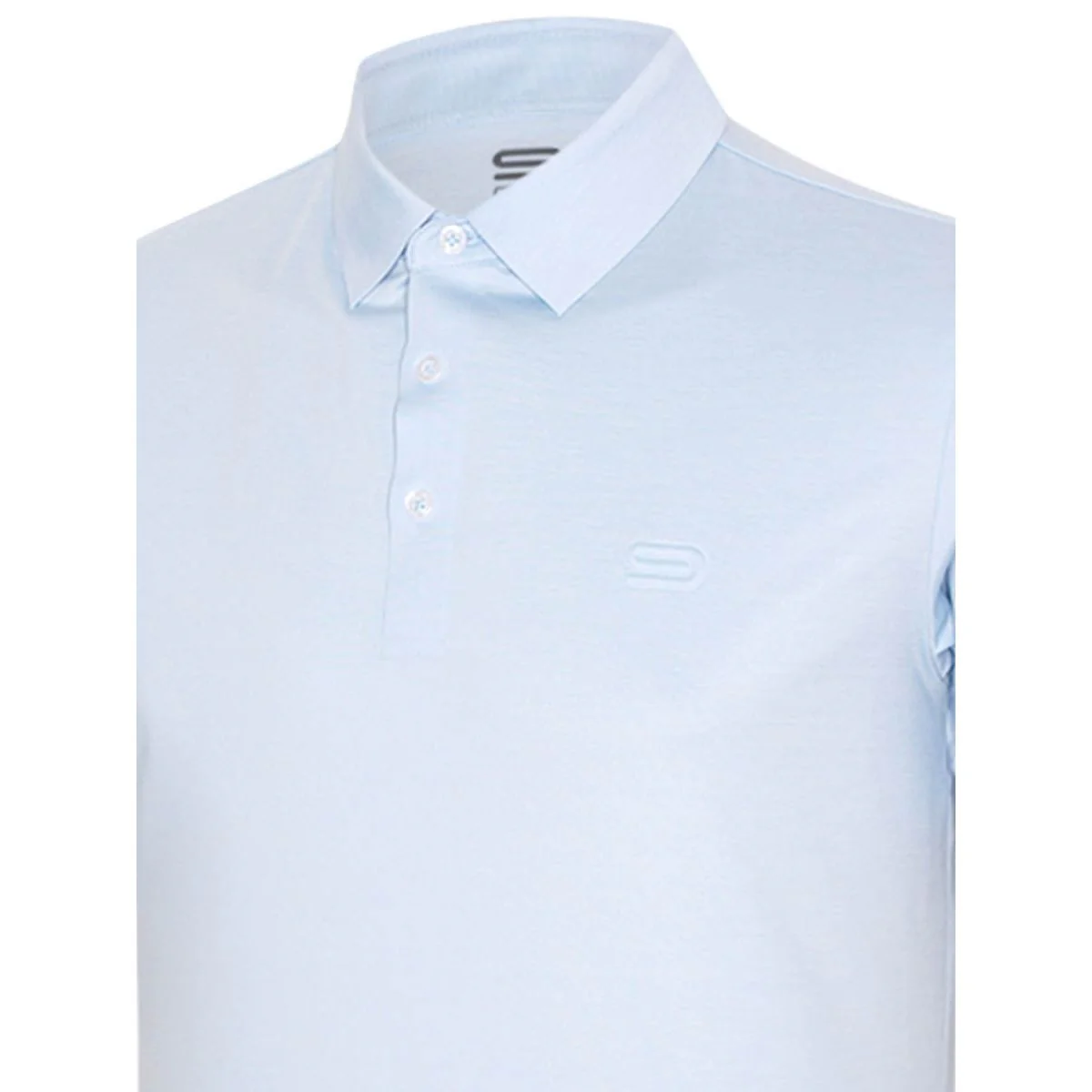 9NINE N24GOPOM09 Men's Golf Polo Shirt - Blue - 2XL (US SIZE)