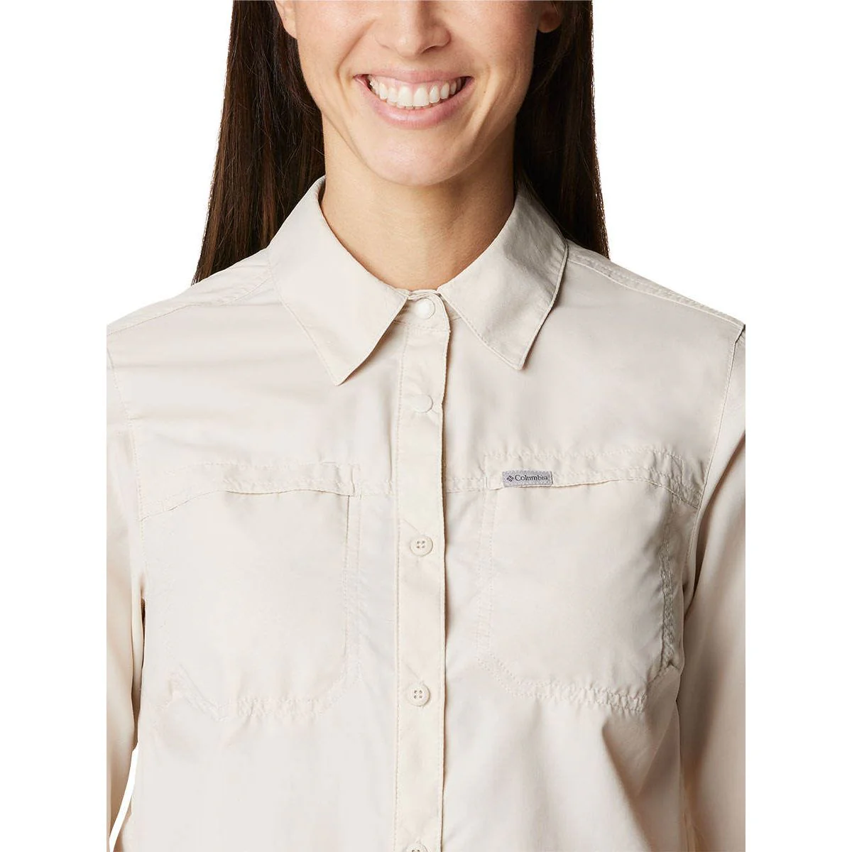 COLUMBIA Silver Ridge™ 3.0 LS Women's Shirt - Beige - 2XL (US SIZE)