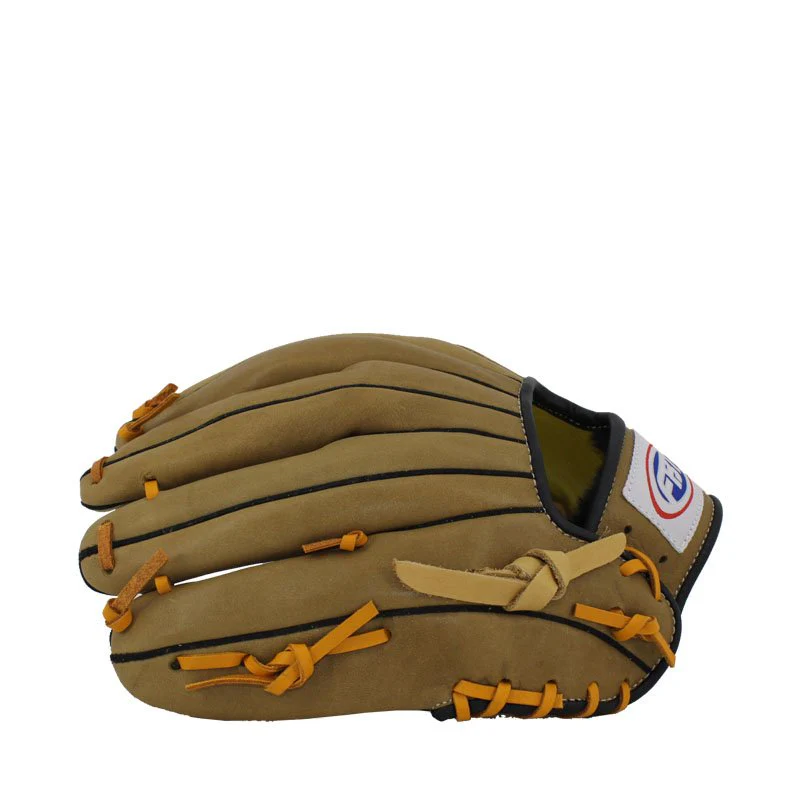 FBT Softball Gloves ถุงมือซอฟบอล I-Web 11.25 นิ้ว หนังแท้ Brown 74428 - Brown - 