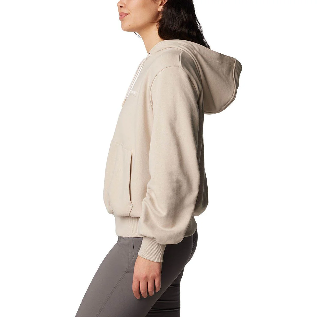 COLUMBIA Marble Canyon™ French Terry Women's Hoodie - Beige - L (US SIZE)
