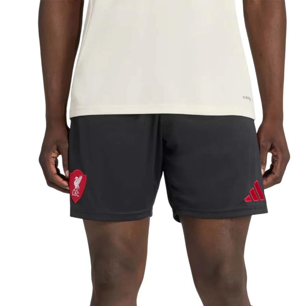 ADIDAS Men's Liverpool FC Away 2025/26 Football Shorts - Black - 2XL (UK SIZE)