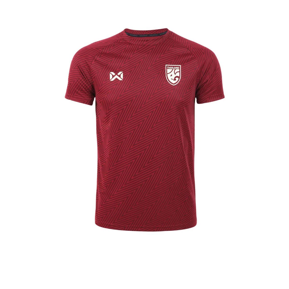 WARRIX Unisex Thailand National Team Cheer Away 2024/25 Jersey - Red - 2L (US SIZE)