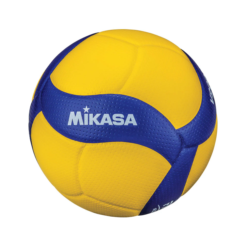 MIKASA วอลเลย์บอล V200W เบอร์ 5 สีเหลือง/น้ำเงิน FIVB Approved - Multi color - BALL 5