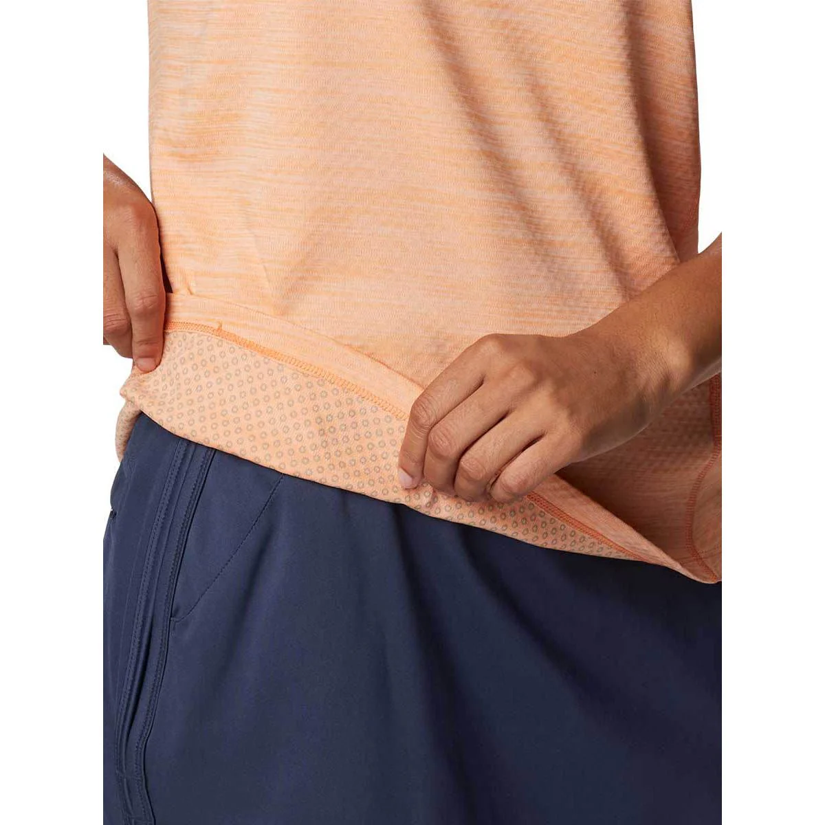 Женская тренировочная футболка Columbia Zero Rules — цвет оранжевый, размер L (американский размер)