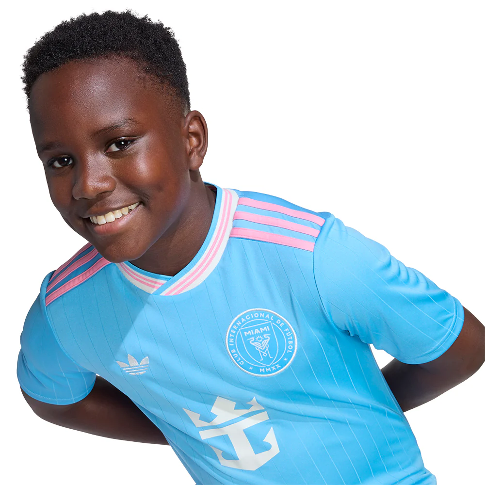 ADIDAS Kids Inter Miami CF Messi Third 2025/26 Jersey - Black - 128 CM