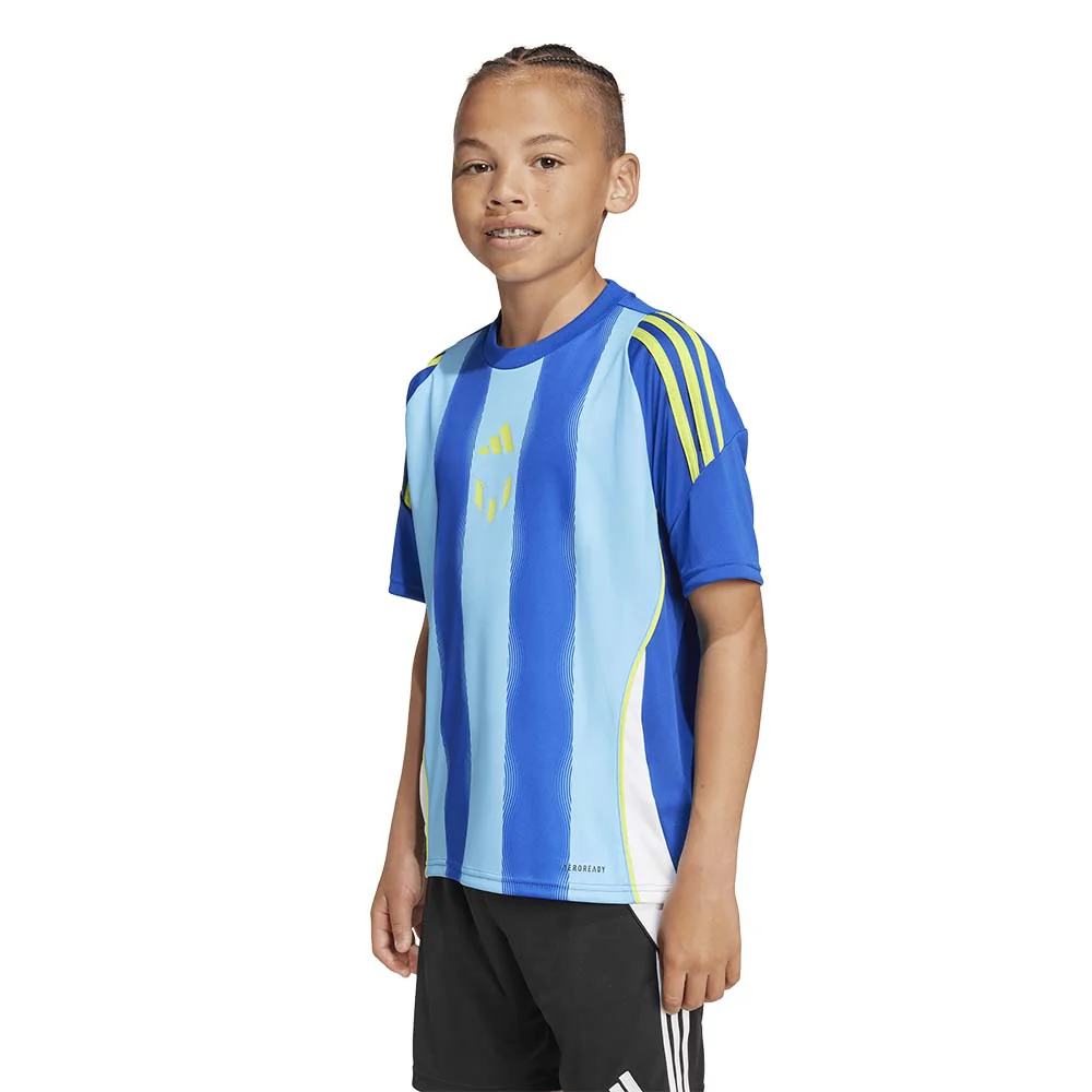 ADIDAS Messi Training Kids Football Jersey - Blue - 128 CM