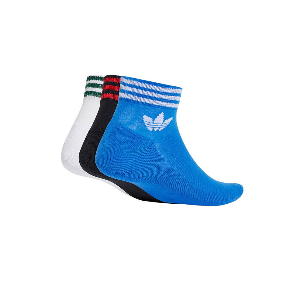 ADIDAS ORIGINALS Island Club Trefoil Ankle Unisex Socks (3 Pairs)