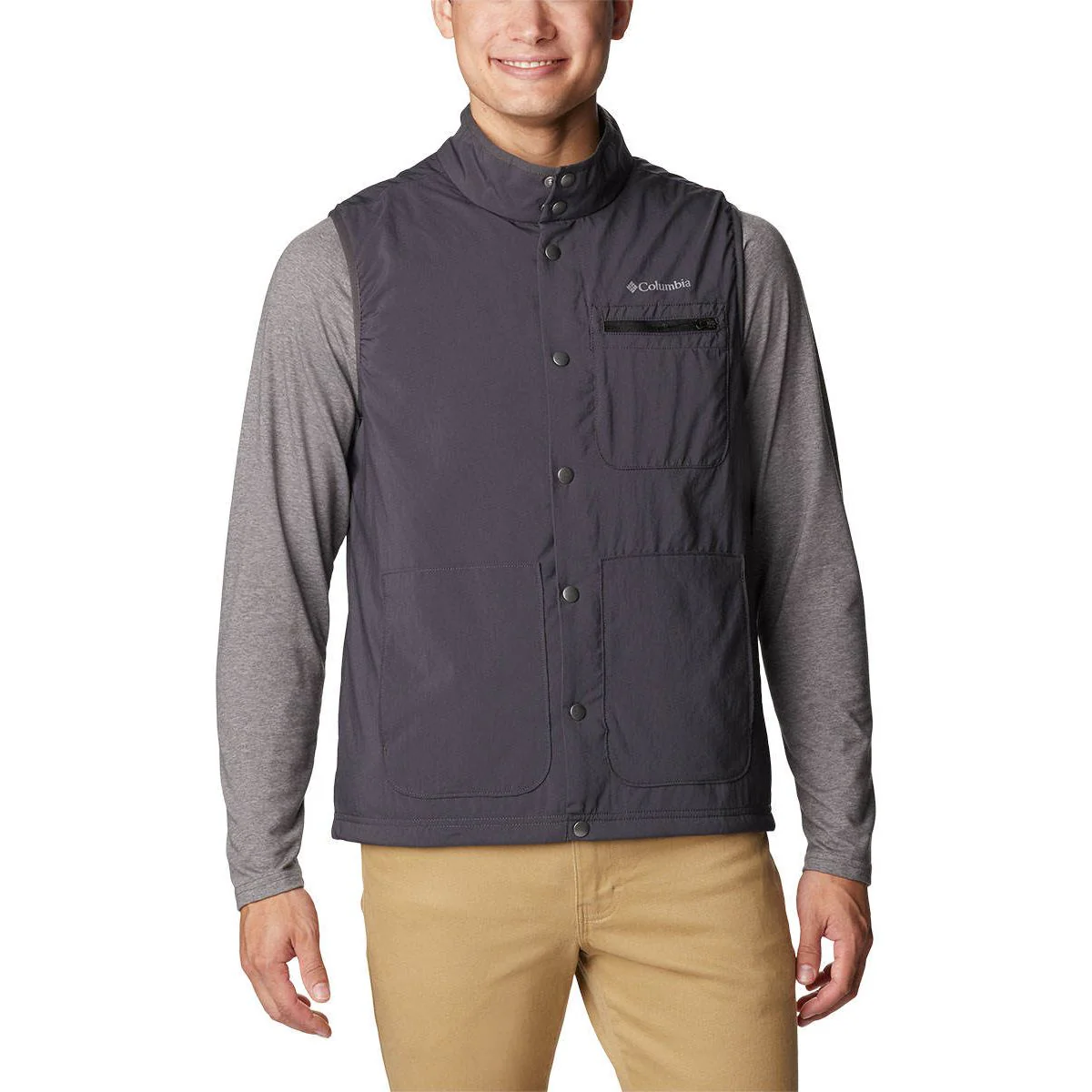 COLUMBIA Coral Ridge Men's Hiking Vest - Black - L (US SIZE)