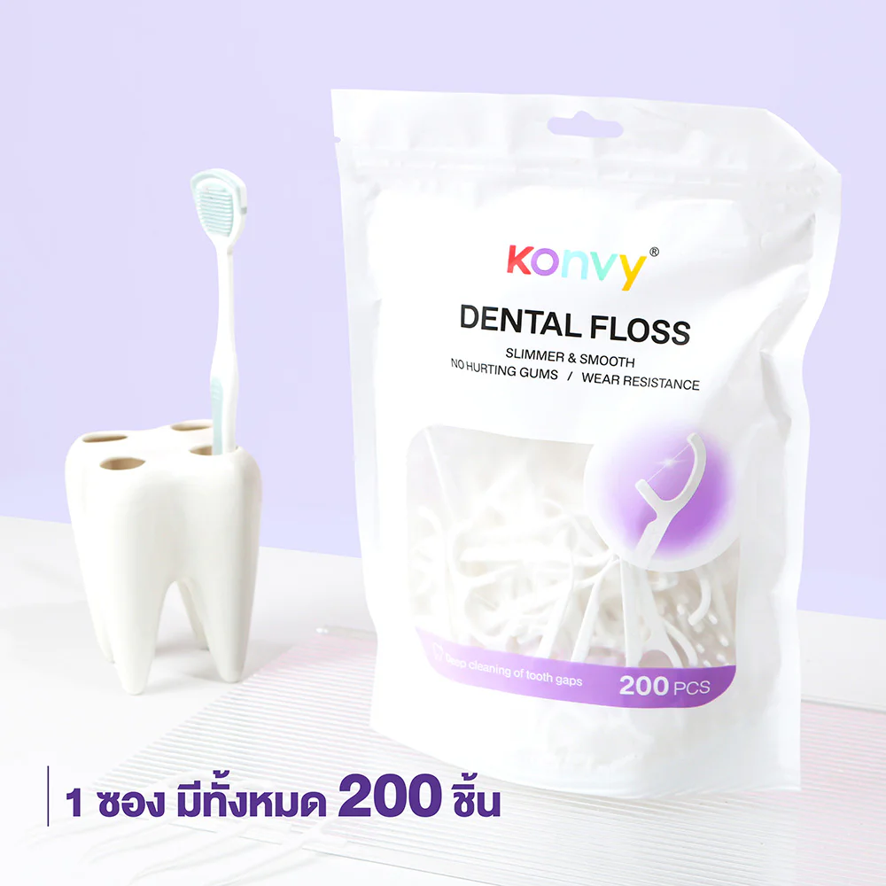 Konvy Dental Floss 200 шт