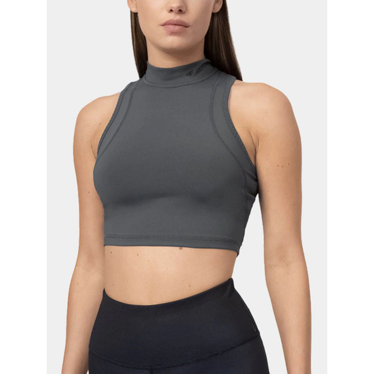 4F FNK F150 Women's Sports Bra - Grey - L