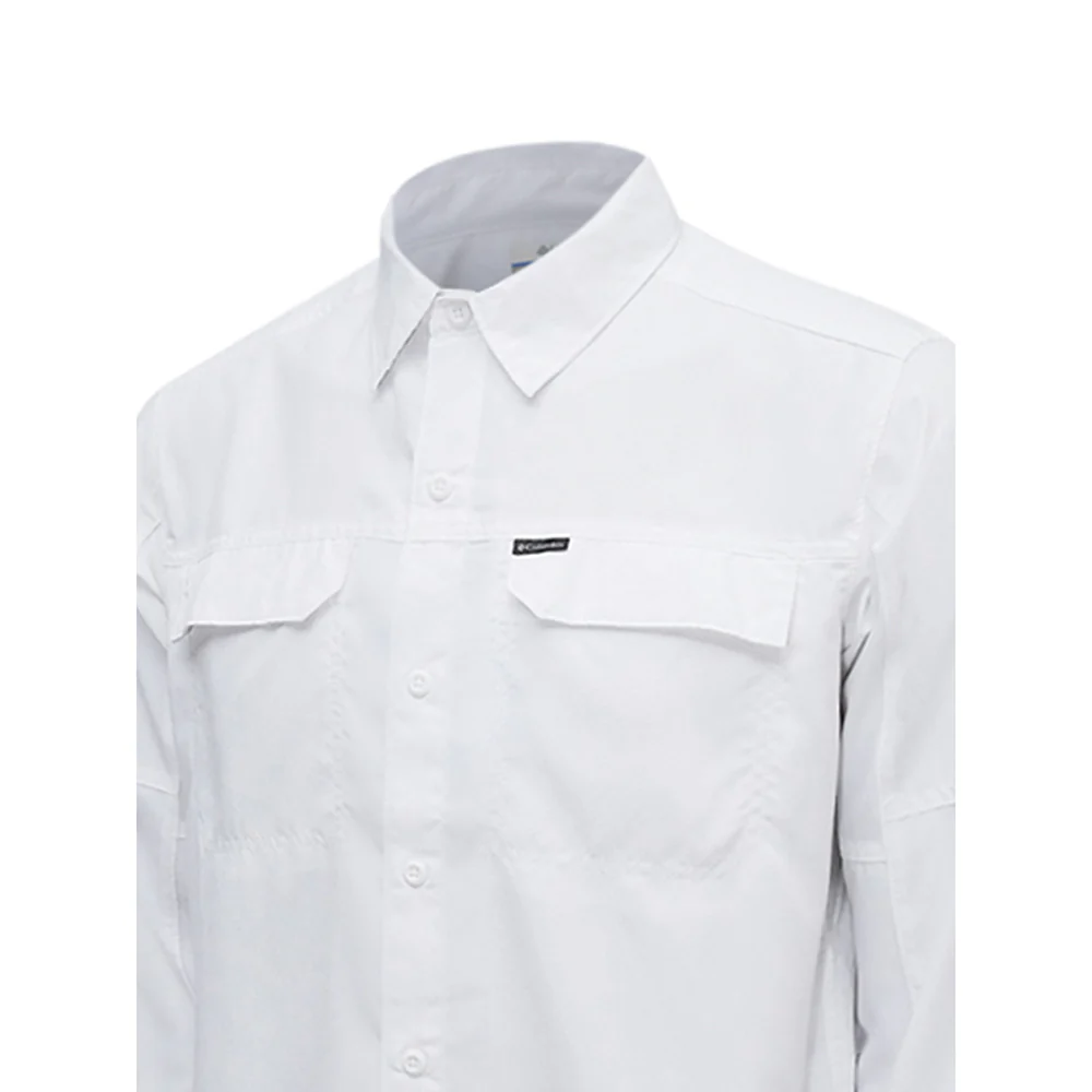Мужская рубашка Columbia Silver Ridge 2.0 Hiking — цвет белый, размер L (американский размер)