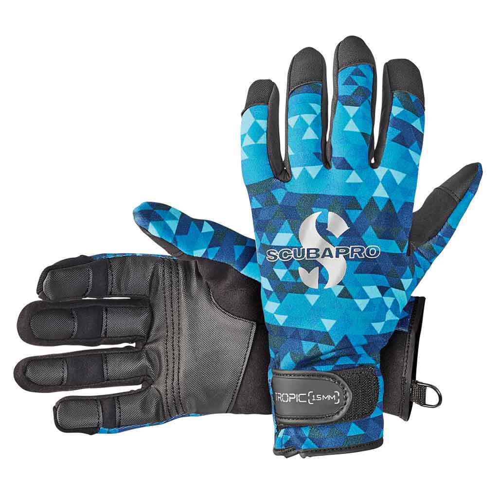 Scubapro Tropic Gloves - Aegean - Blue - 2XS