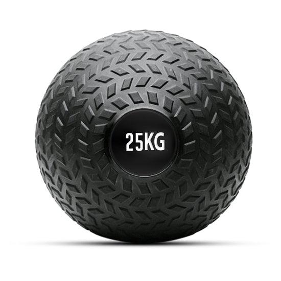 ลูกบอลทุ่มน้ำหนัก Slam Ball แบบปุ่ม- Homefittools - Black - 10 KG