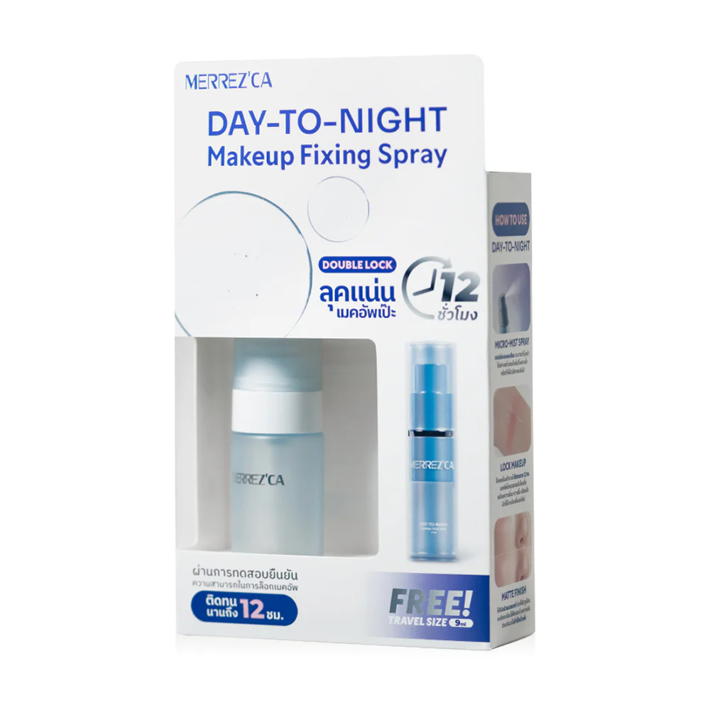 Merrezca Double Lock Fixing Spray [50ml + 9ml]