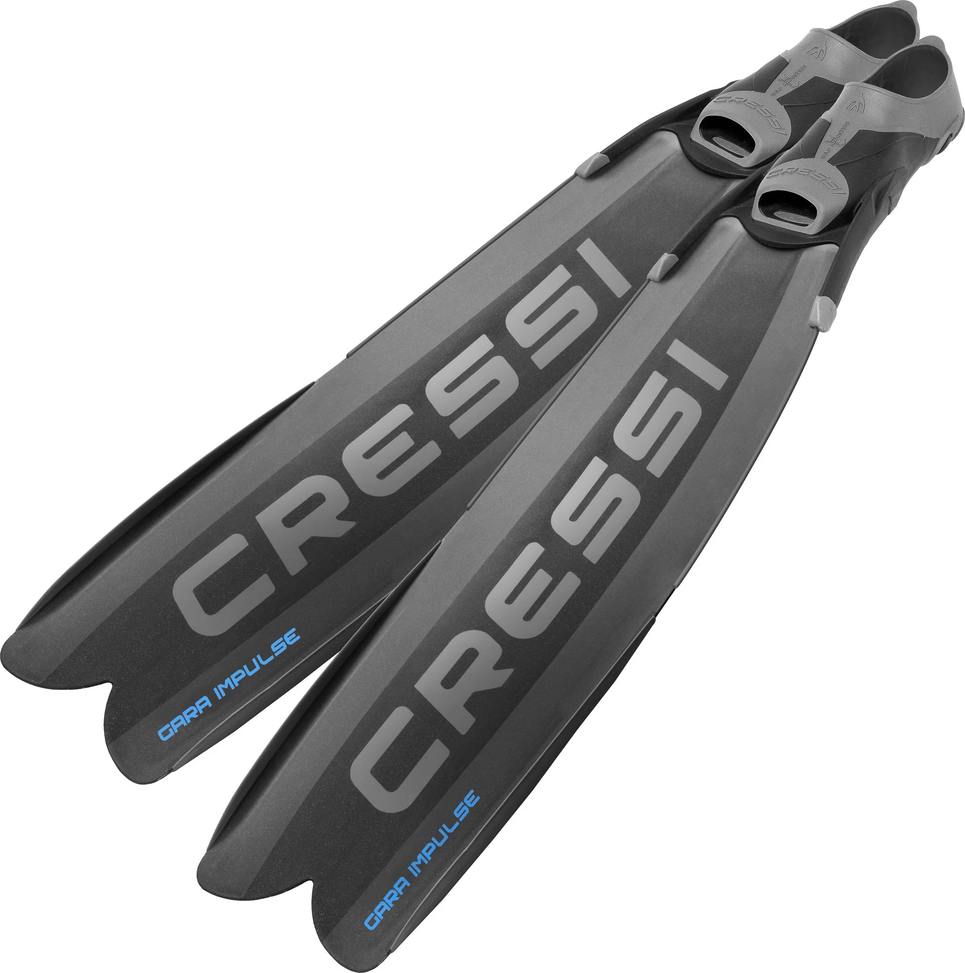 CRESSI Gara Turbo Impulse Fins Black - Black - EU 36