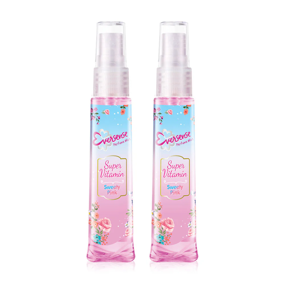 Eversense Super Vitamin Perfume Mist Sweety Pink [25ml x 2pcs]