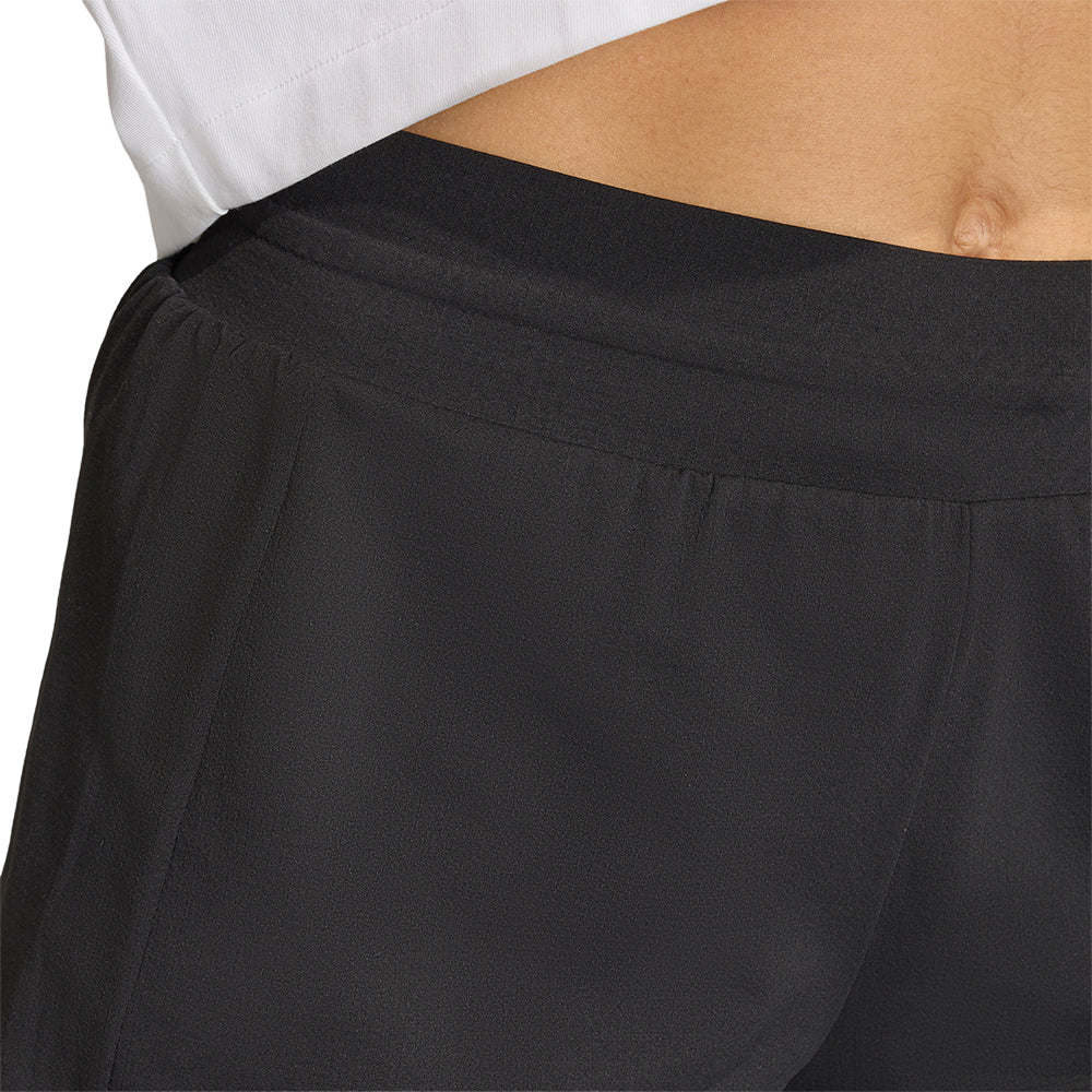 Женские тренировочные шорты Adidas Pacer 3D Cooling Workout — цвет черный, размер 2XL (азиатский размер)