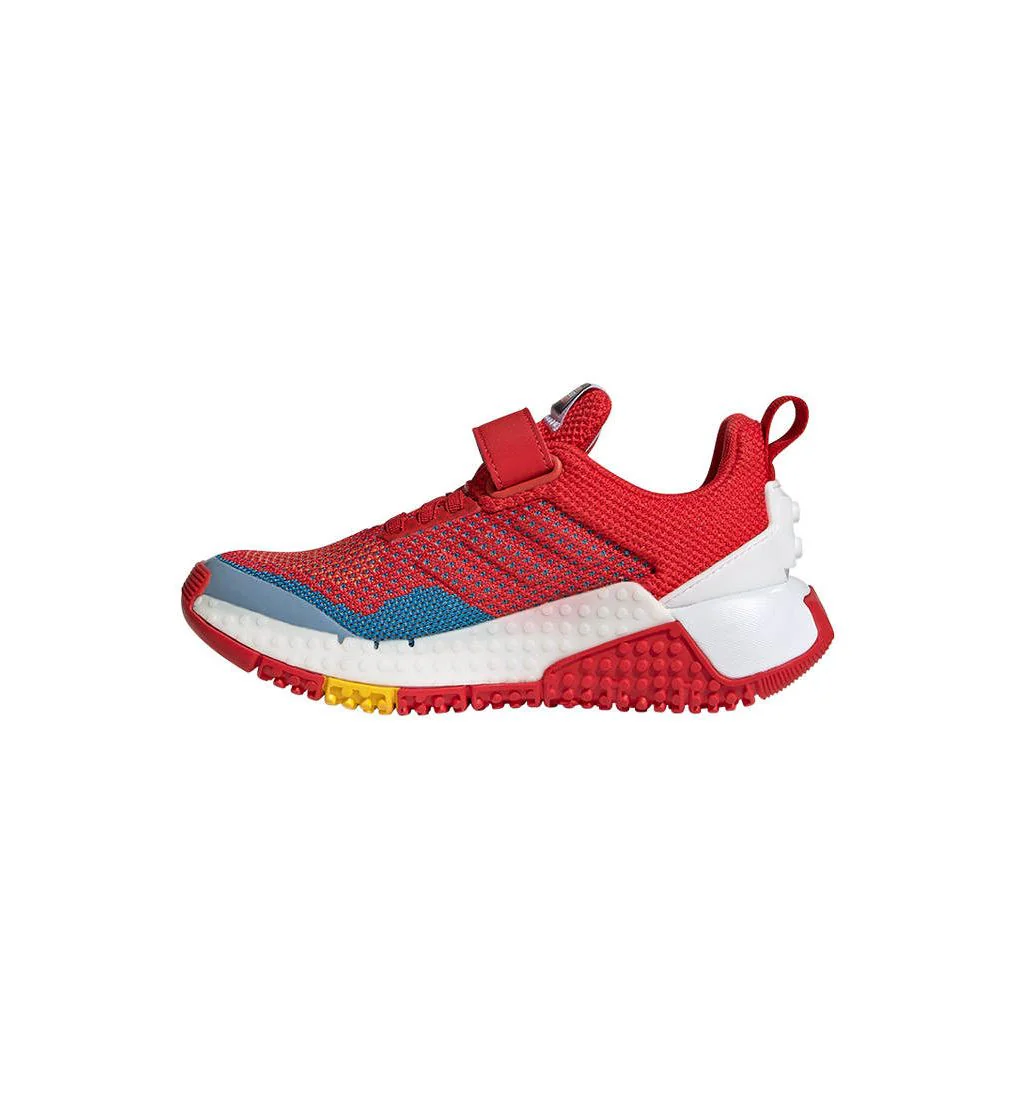 ADIDAS X LEGO Sports Pro Kids Lifestyle Shoes - Red - UK 1