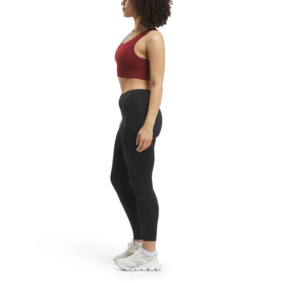 Женский спортивный топ Reebok Id Train High-Support — цвет красный, размер 2XS (американский размер)