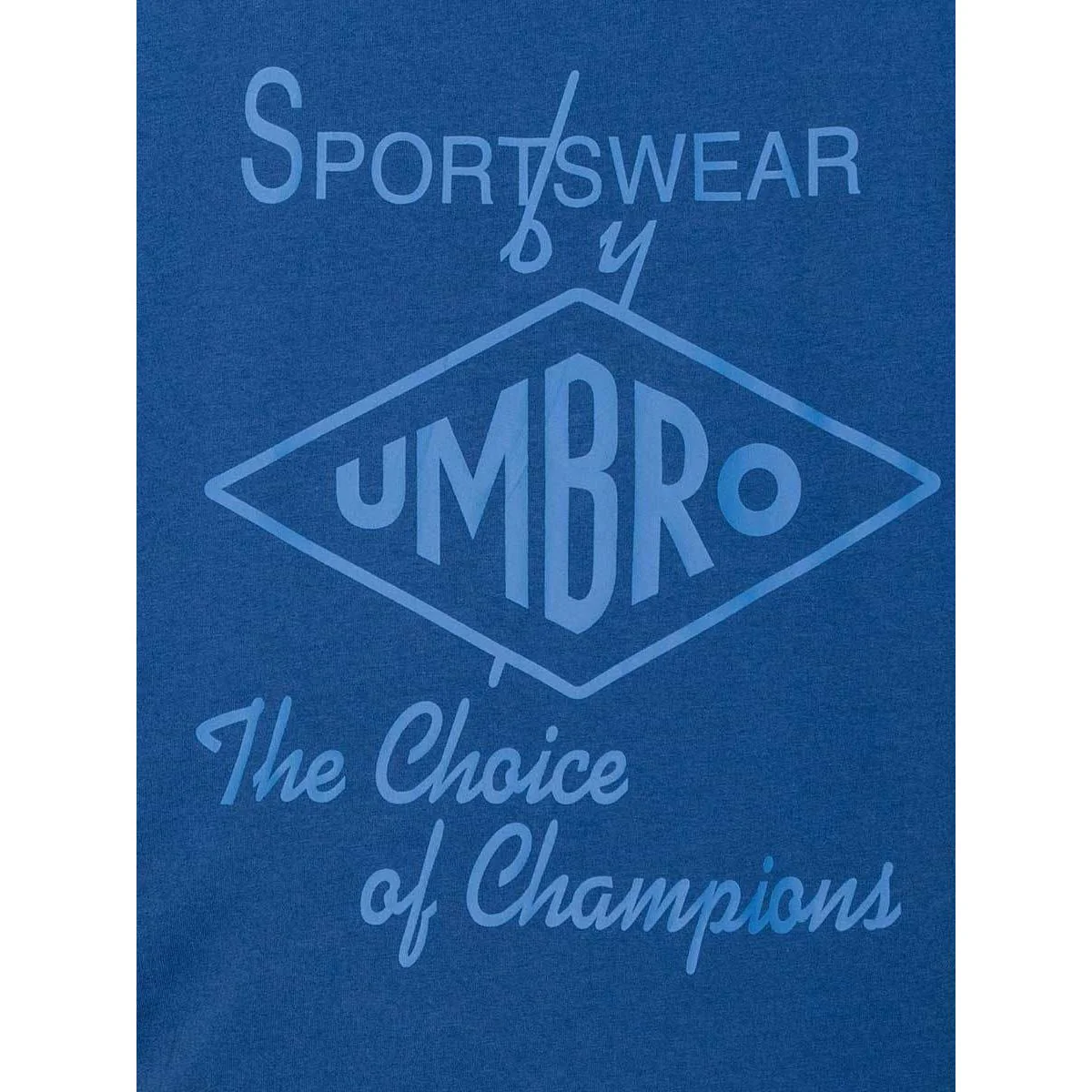 Мужская футболка Umbro Choice Of Champions Football S — цвет синий, размер 2XL (американский размер)