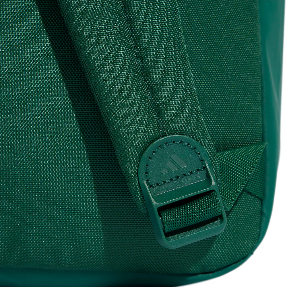 Рюкзак унисекс Adidas Classic 3 Bar Logo — цвет зеленый, размер единый размер
